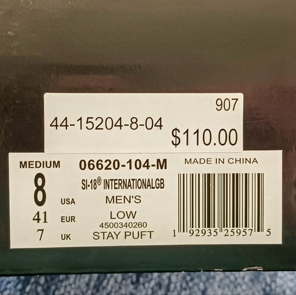 K-Swiss SI-18 International Ghostbusters Stay Puft - Picture 5 of 6